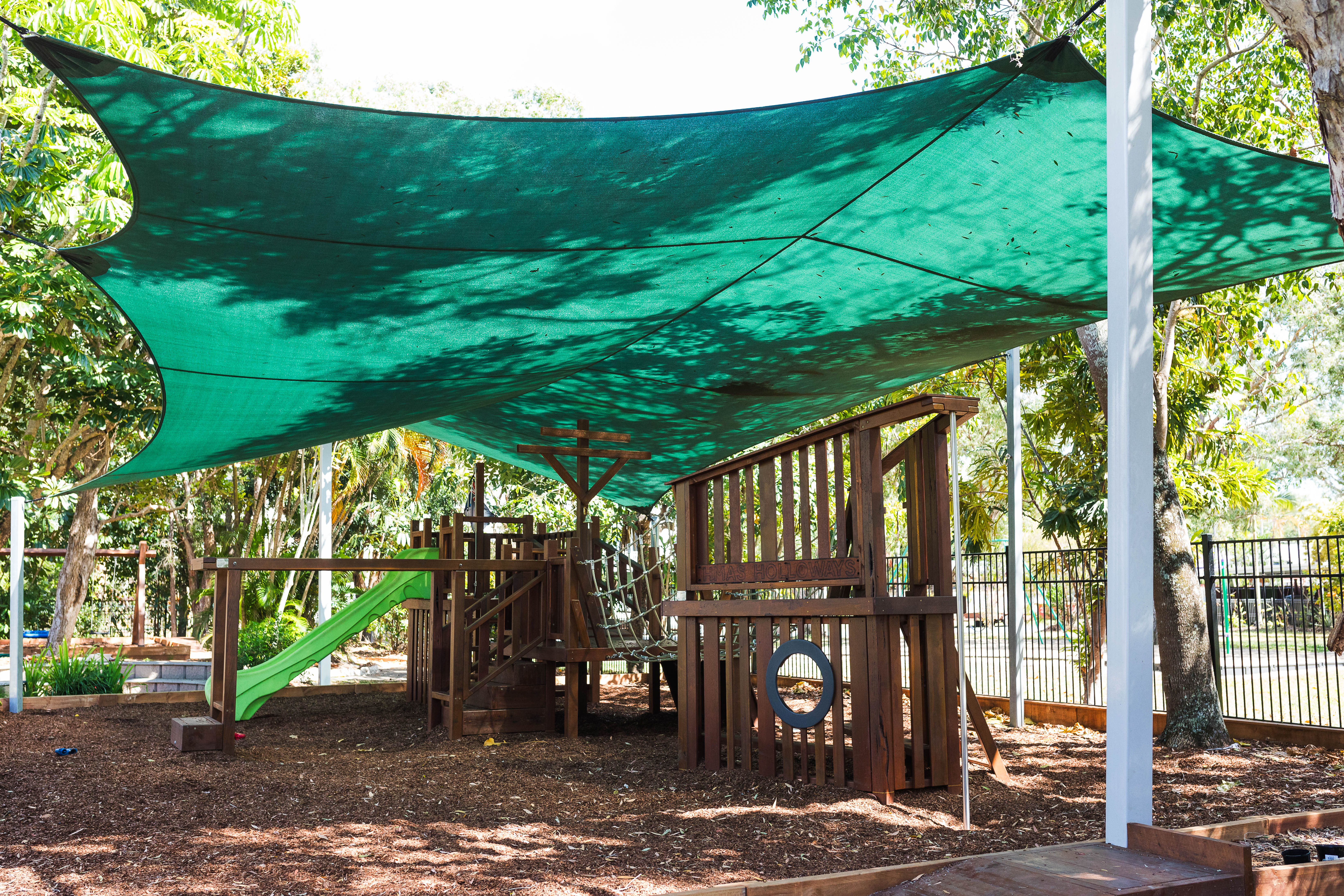 C&K Holloways Beach wooden playground