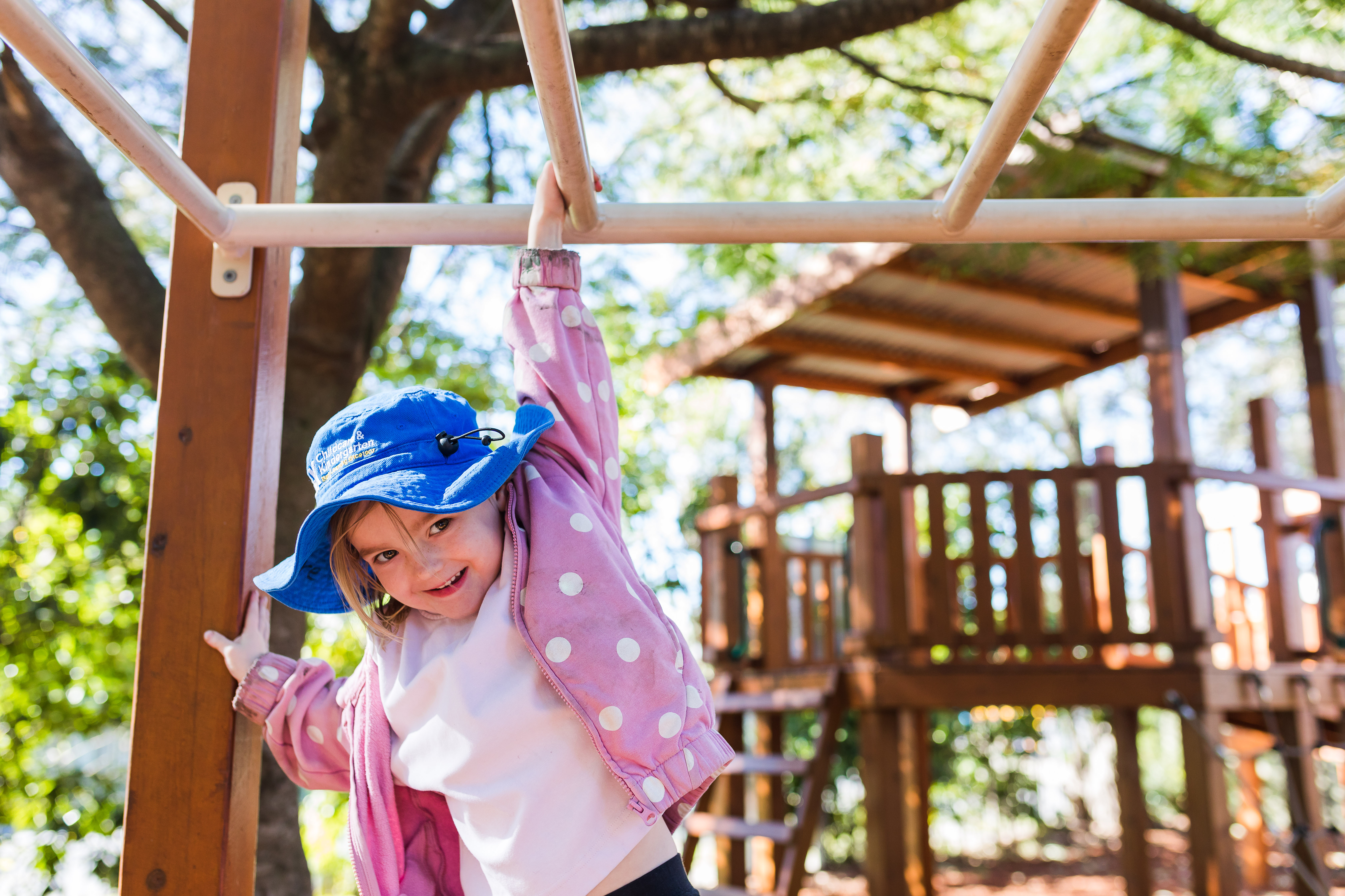 child on playground